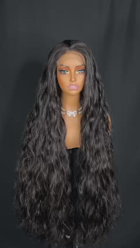 Raw Burmese body wave 5x5 hd wig 180% 30 inch